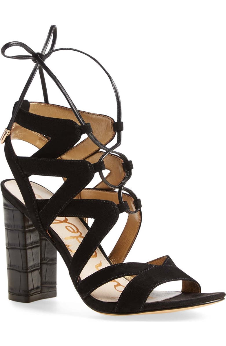 Sam Edelman 'Yardley' Lace-Up Sandal, Main, color,