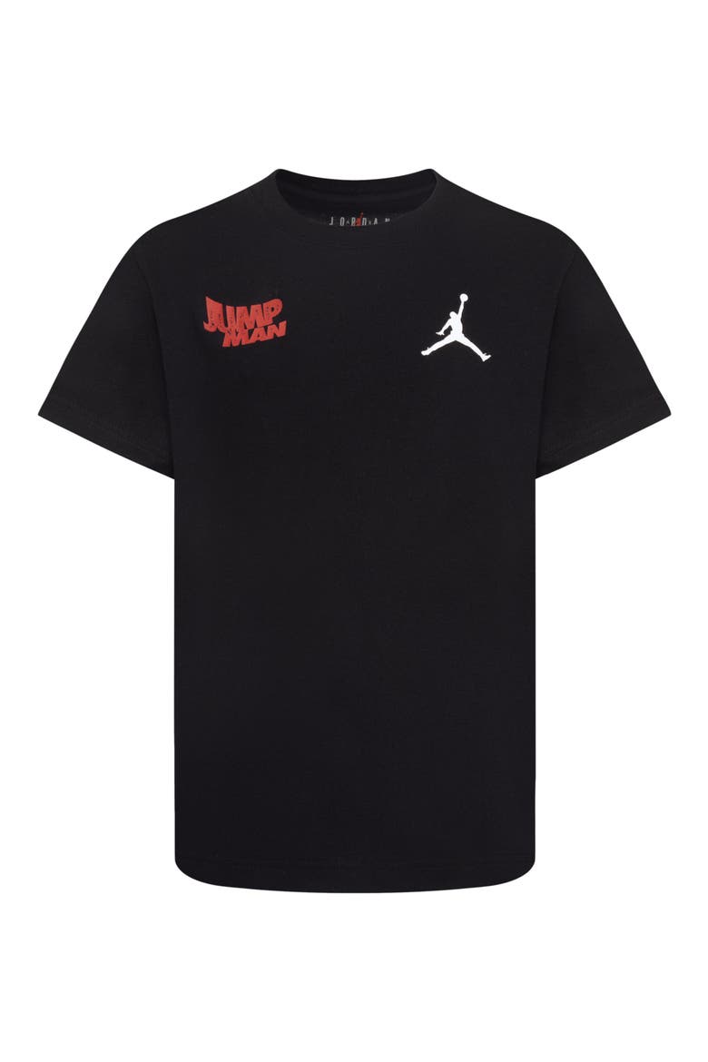 Kids' JDB Wavy Motion Jumpman Graphic T-Shirt, Main, color, BLACK