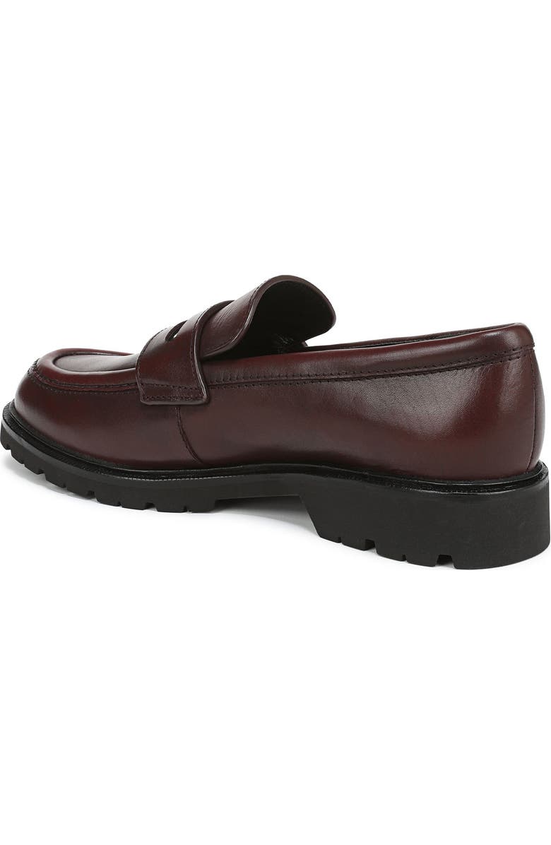 Vince Siena Lugged Penny Loafer, Alternate, color, Bloodstone
