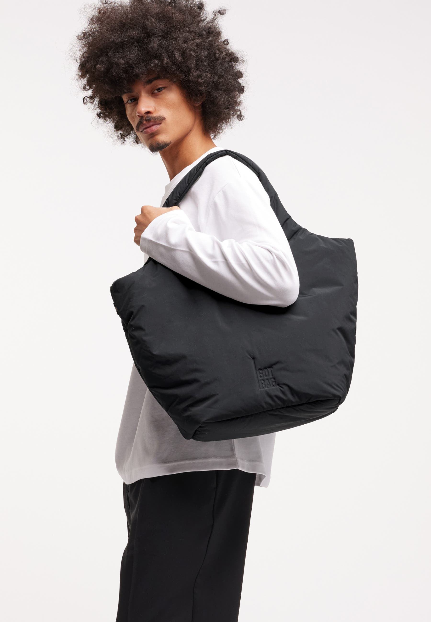 GOT BAG Cloud Tote Bag with Laptop Compartment, Alternate, color, Black