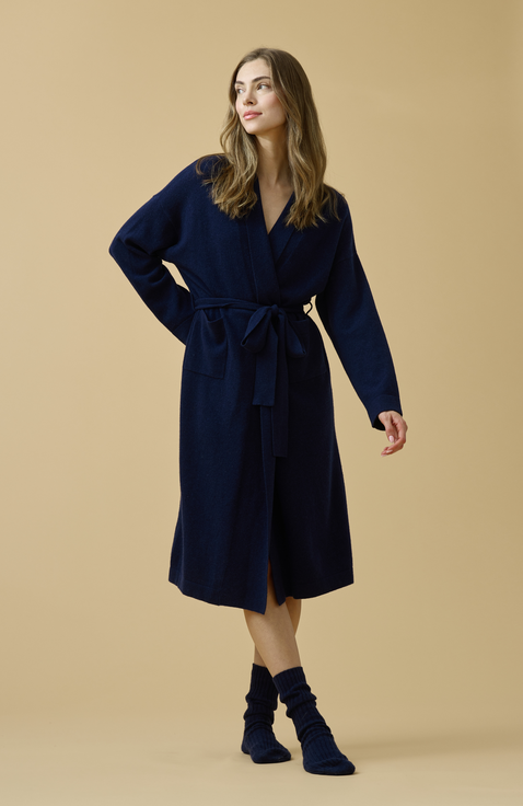 Pure Cashmere Long Robe
