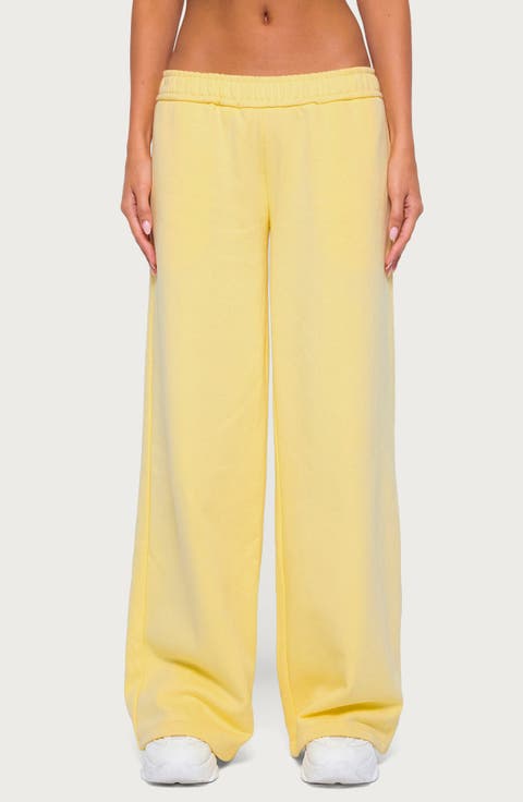 Byrdi Low Rise Wide Leg Sweatpants
