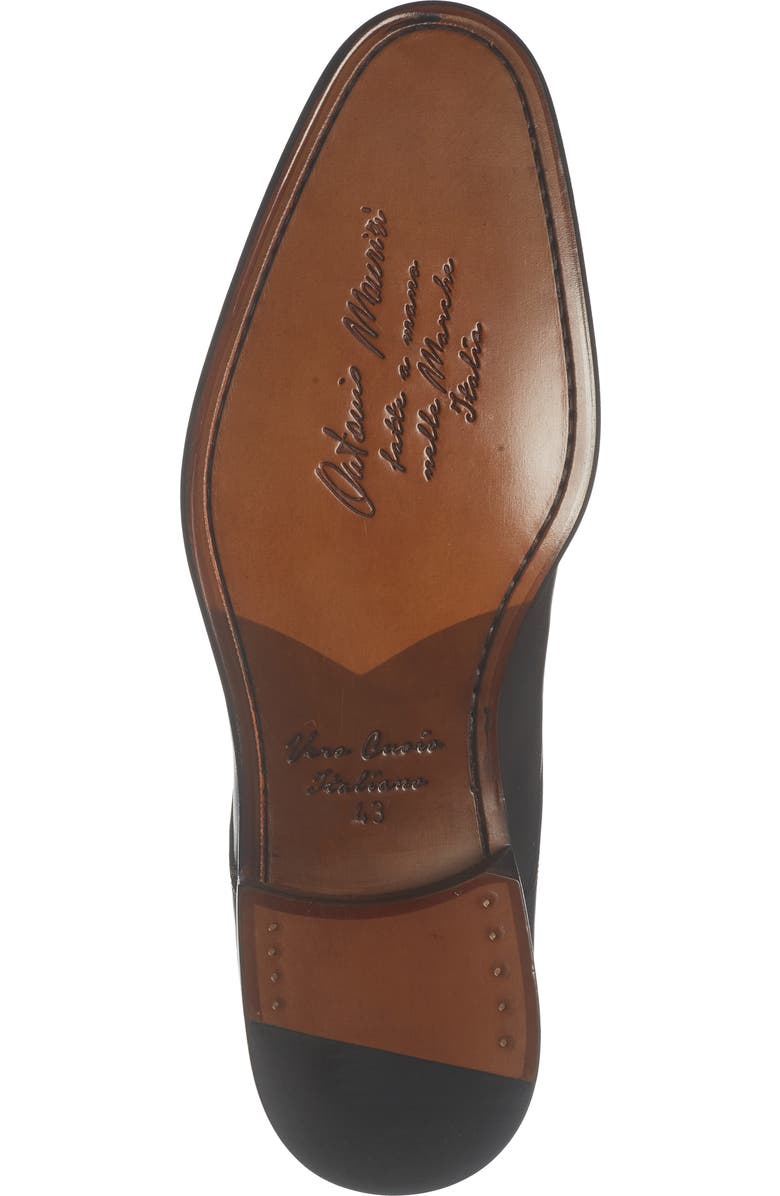 ANTONIO MAURIZI Cap Toe Derby, Alternate, color, Dark Brown