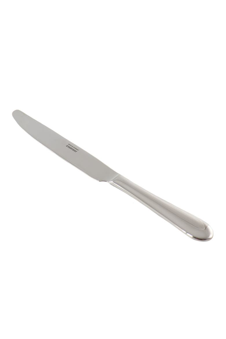 8 Piece Stainless Steel Dinner Knife Set, Alternate, color, Silver