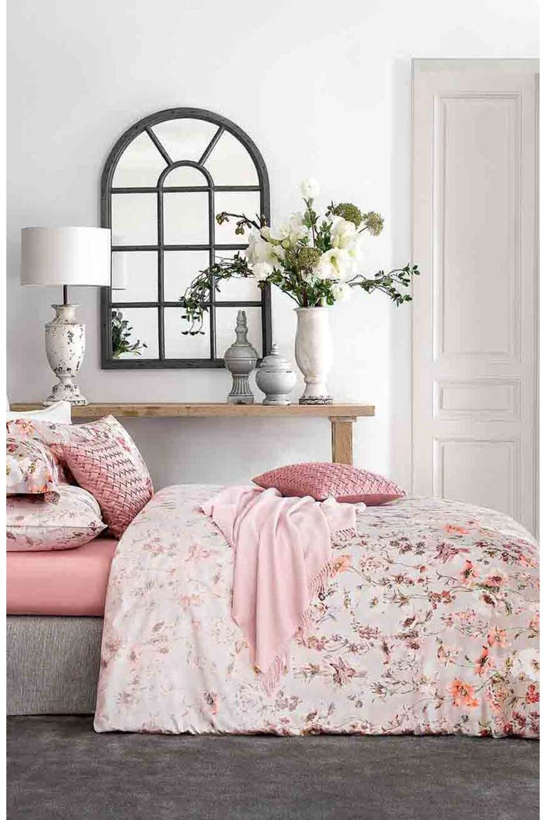 Henrietta Duvet Cover, Alternate, color, Beige