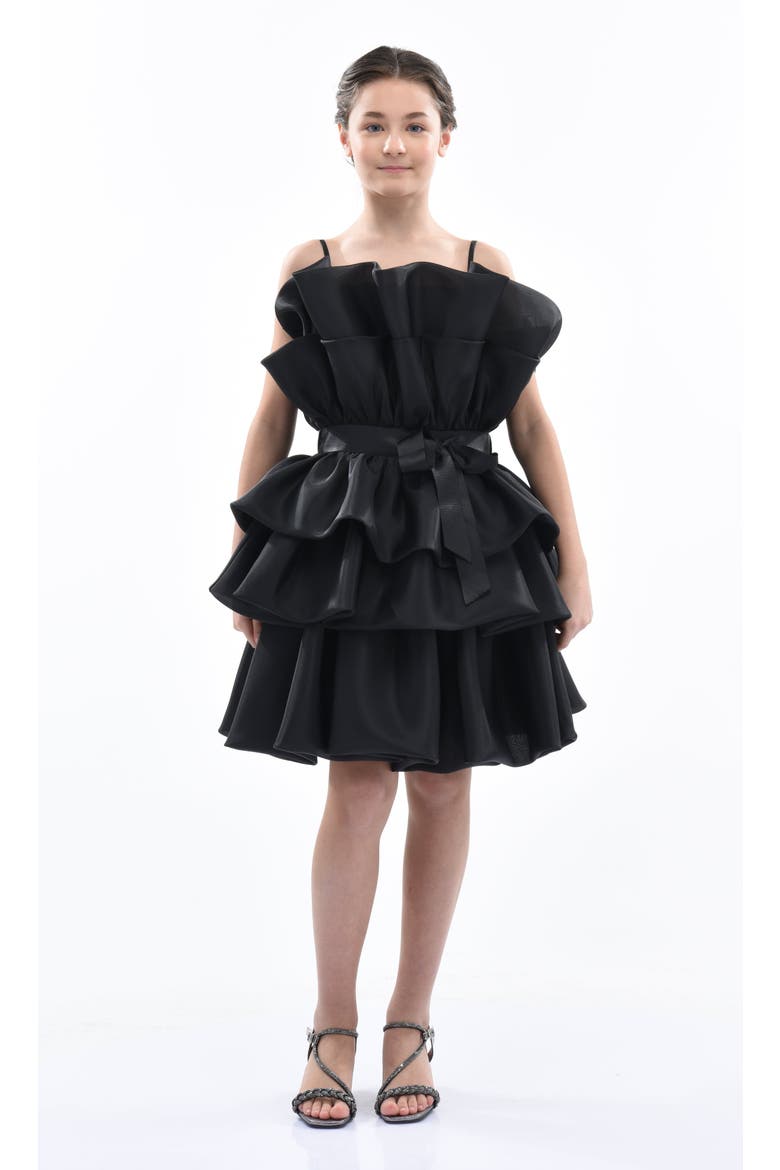 Noella Dress, Alternate, color, Black