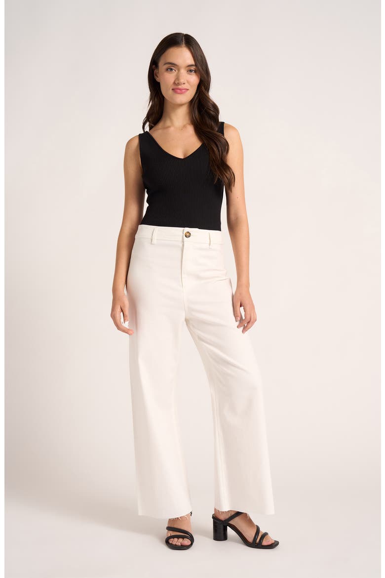 Lizzie Crop Wide Leg Pants, Alternate, color, VELLUM WHITE