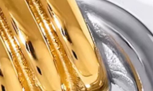 Macrae & Co . Doorknocker Stud Earrings In Multi