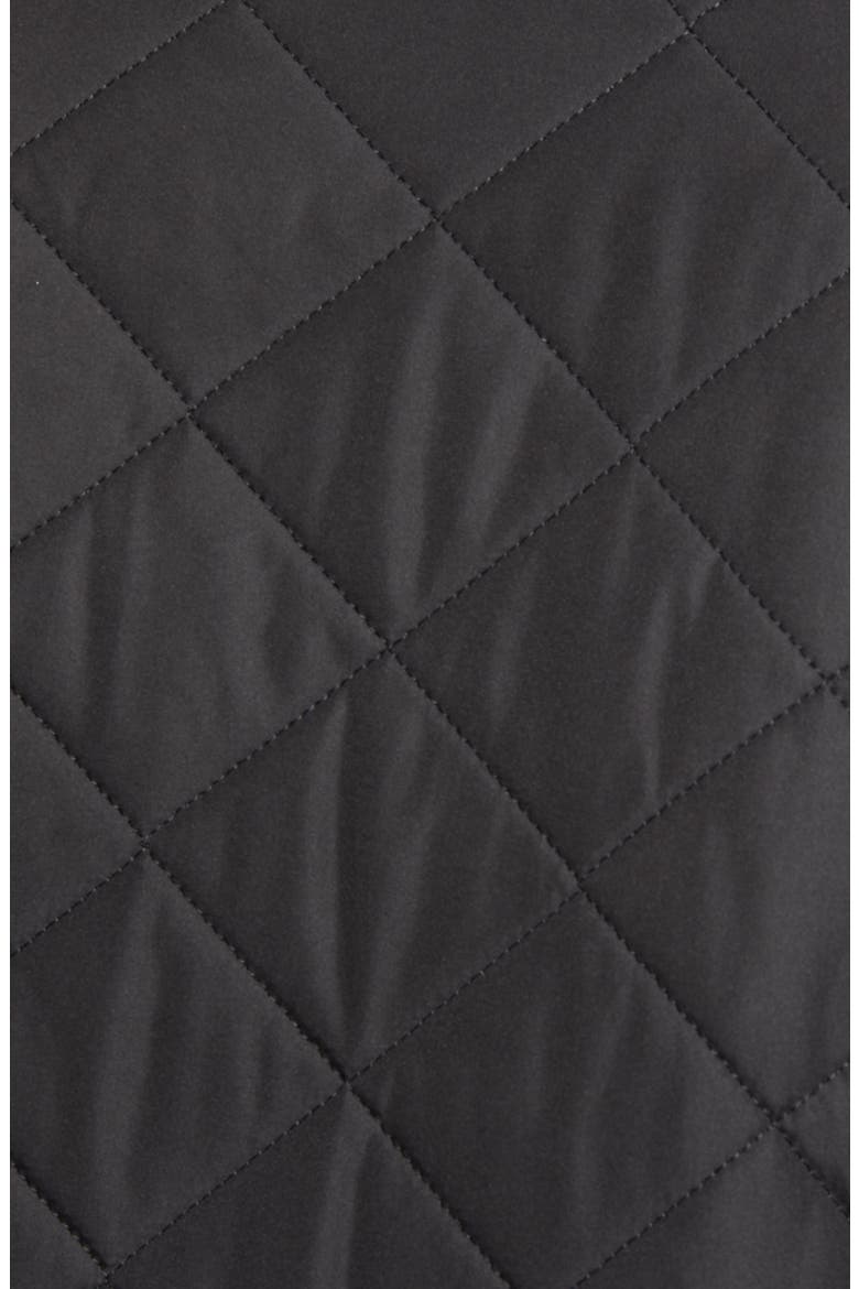 Powell Diamond Quilted Jacket, Alternate, color, BLACK