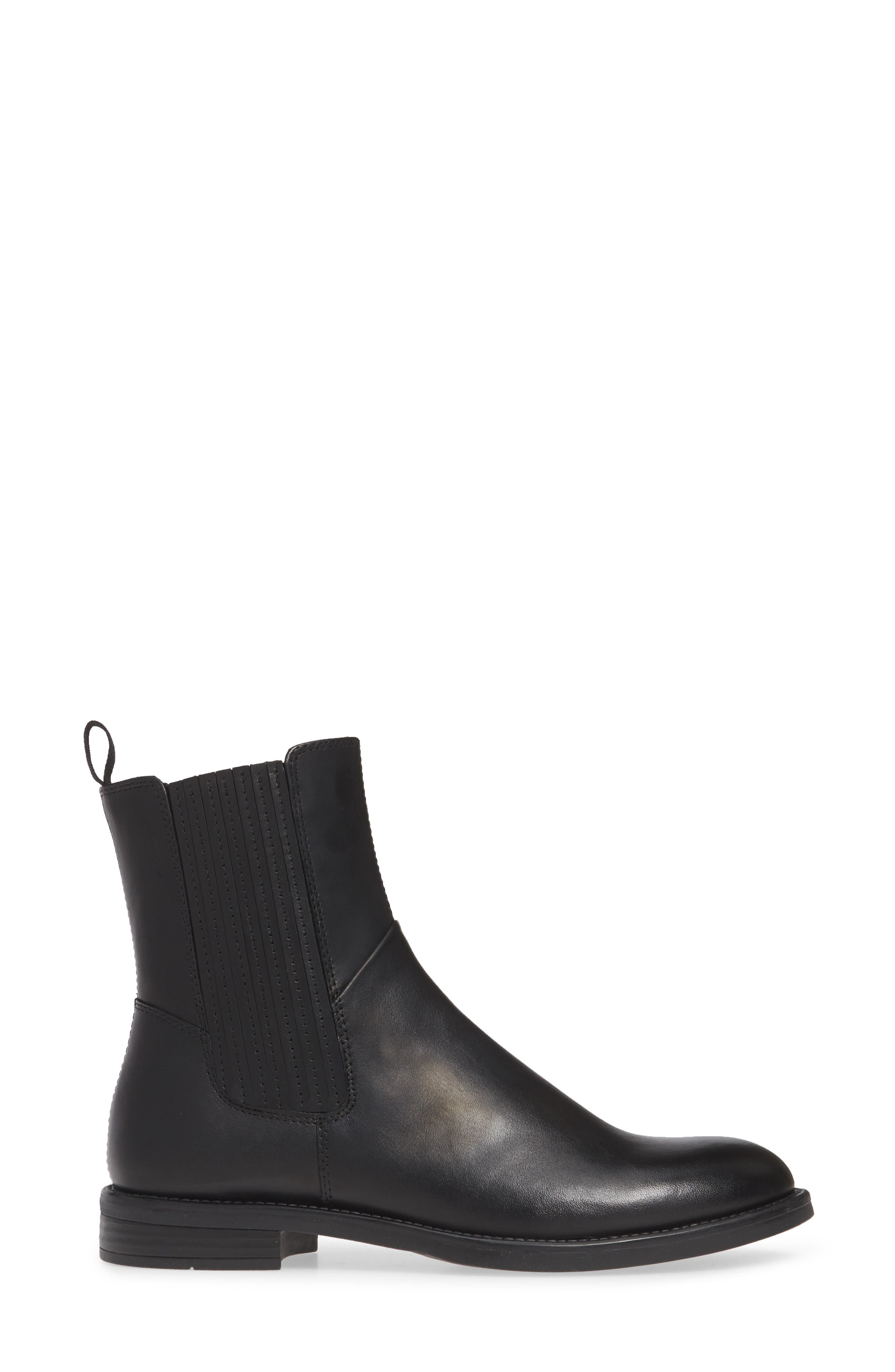 Amina Bootie, Alternate, color, BLACK LEATHER
