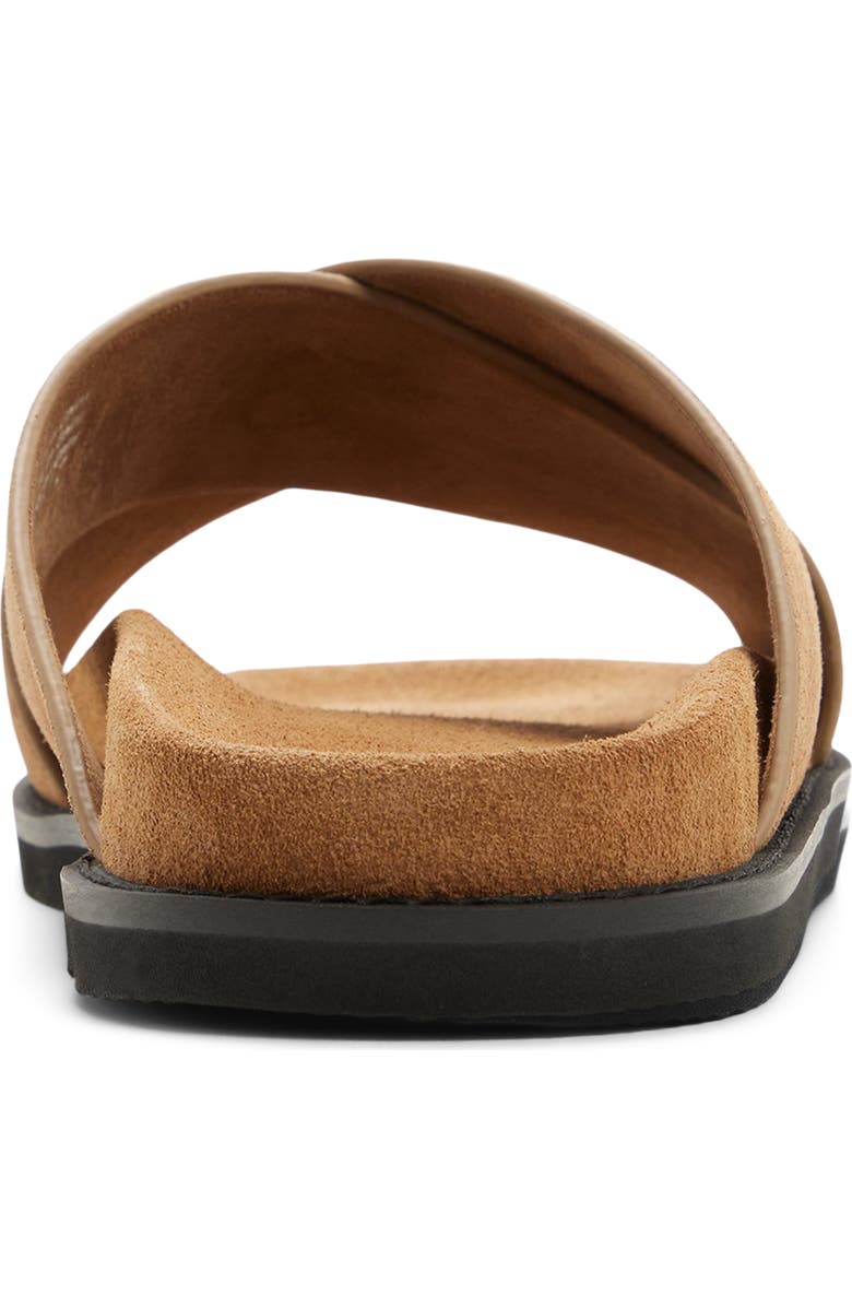 G.H.BASS Charleswood Cross Strap Sandal, Alternate, color, Light Brown