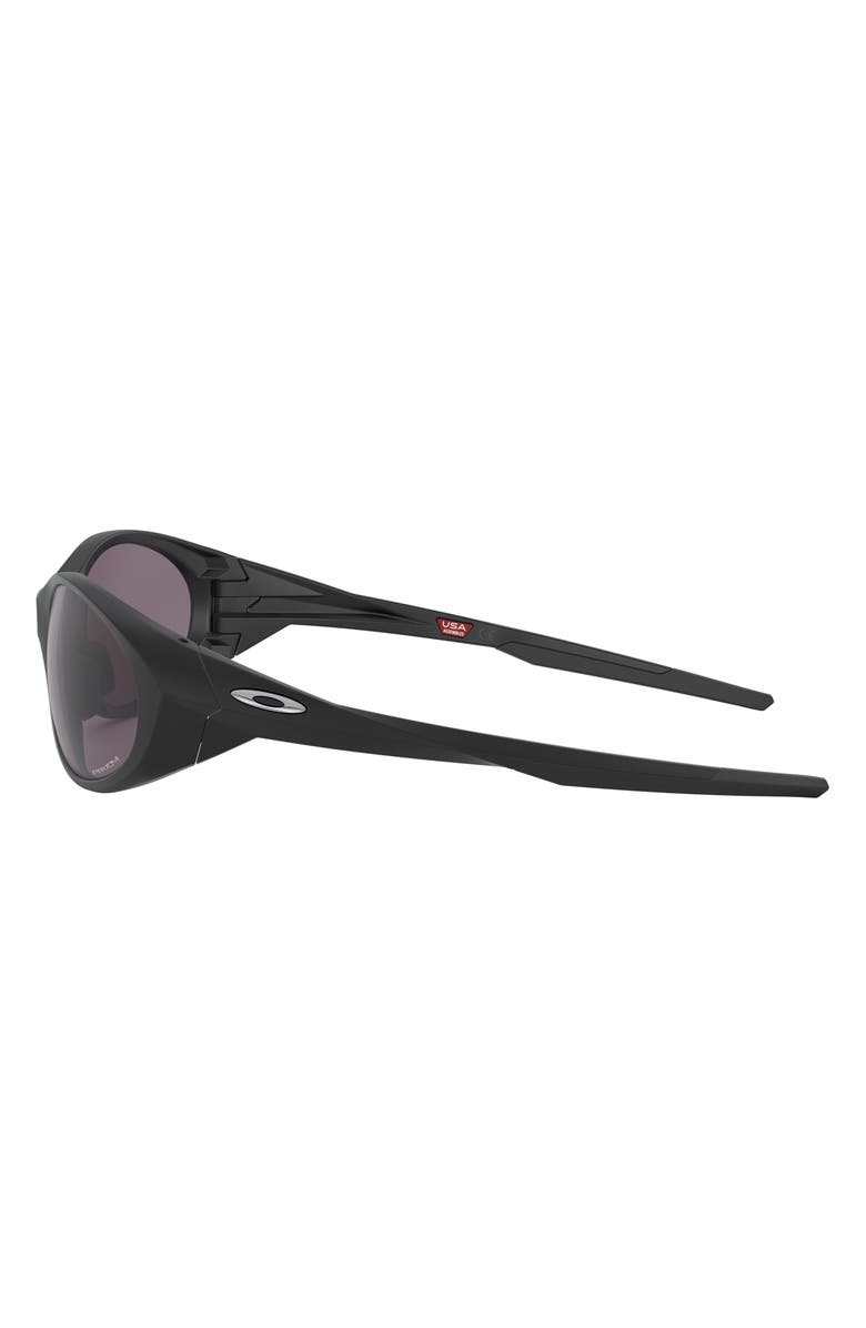 Oakley Eye Jacket Redux 58mm Prizm<sup>™</sup> Rectangular Sunglasses, Alternate, color, Black