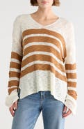 WISHLIST Stripe Long Sleeve Sweater
