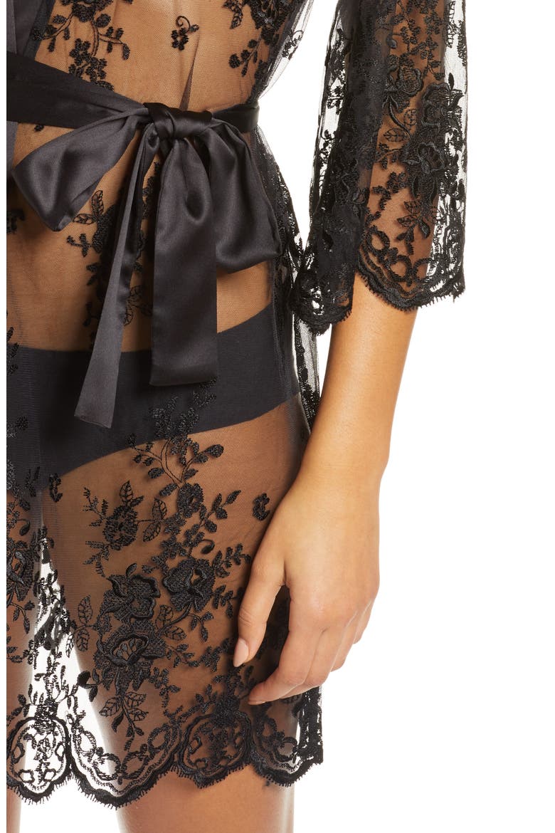 Darling Lace Wrap, Alternate, color, BLACK