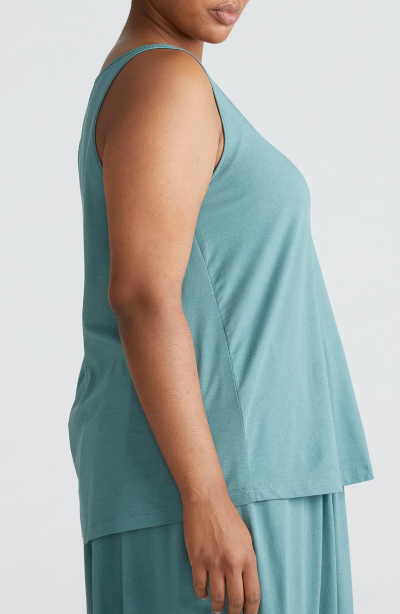 Universal Standard Lori Jersey Lounge Tank, Alternate, color,