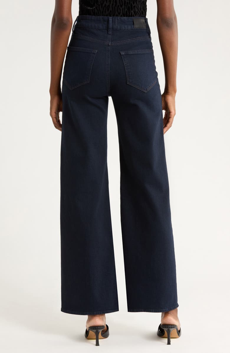 PAIGE Anessa High Waist Patch Pocket Wide Leg Jeans, Alternate, color, Duchess