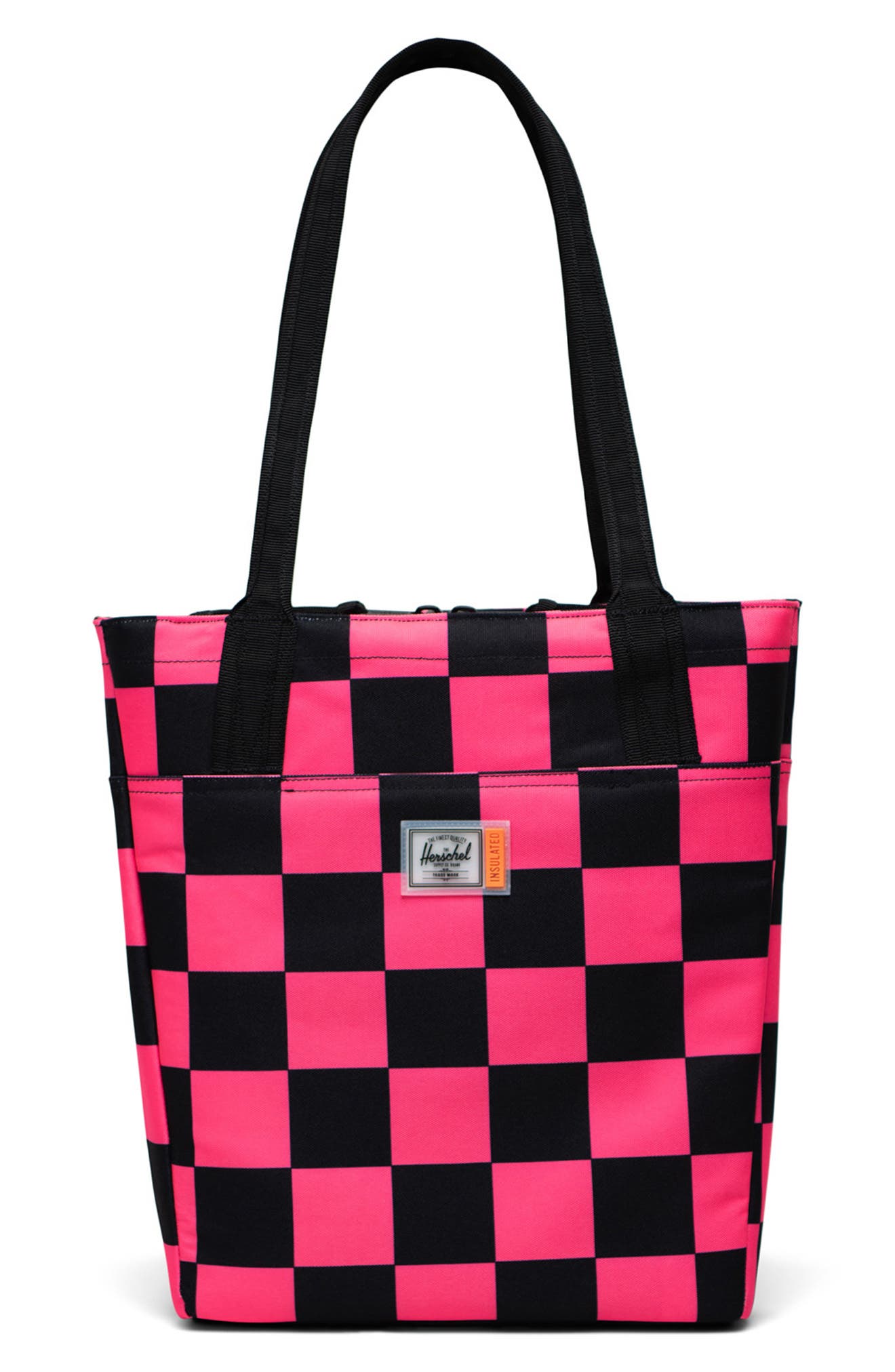 Herschel Supply Co. Small Alexander Insulated Recycled Polyester Zip Tote and Bottle Holder, Alternate, color, 