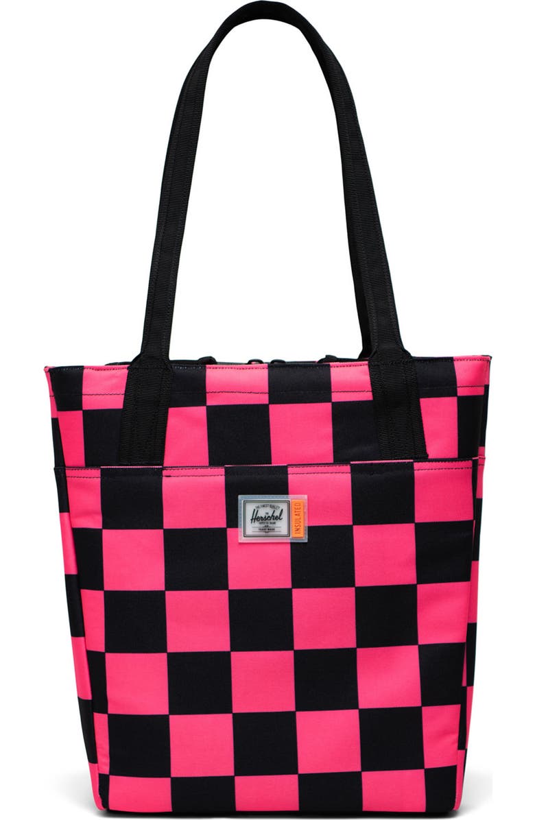 Herschel Supply Co. Small Alexander Insulated Recycled Polyester Zip Tote and Bottle Holder, Alternate, color,