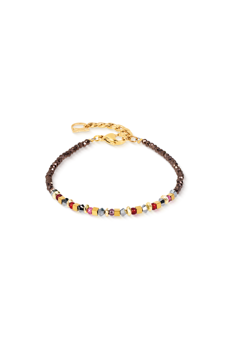 Bracelet Golden Whisper, Main, color, Brown-Red