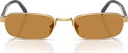 Prada 54mm Rectangular Sunglasses