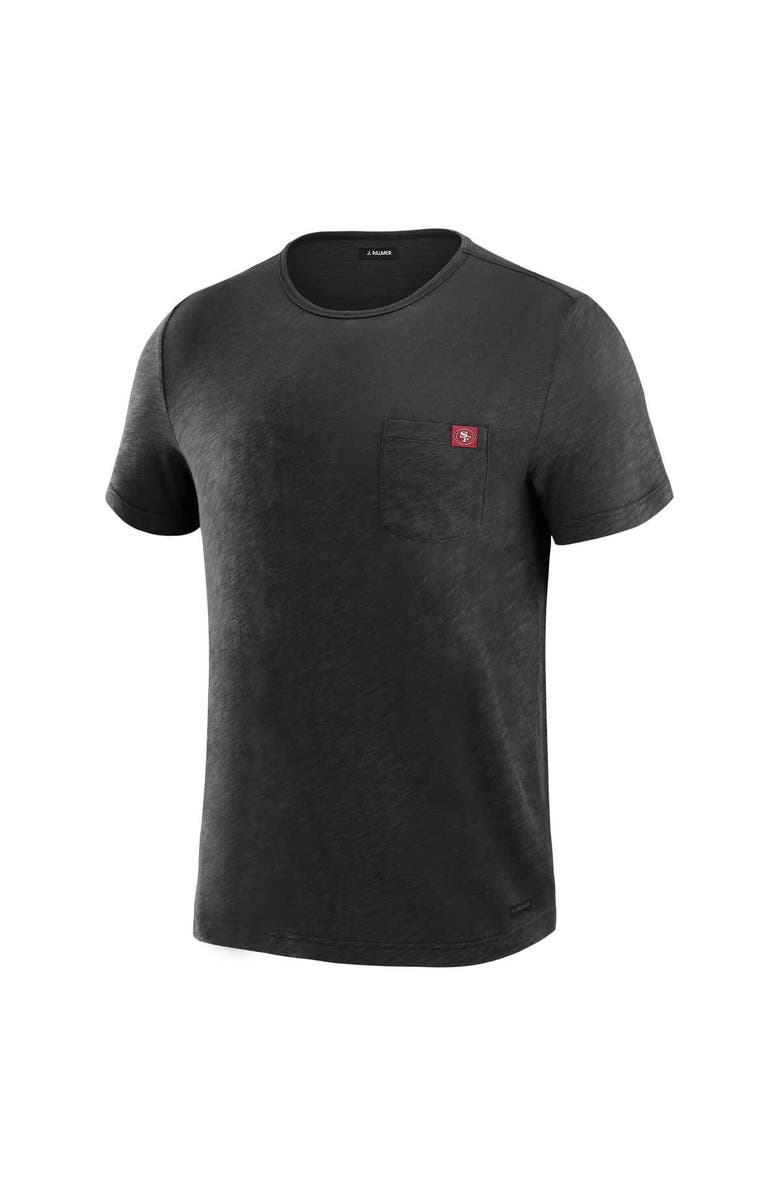 J. Palmer Men's J. Palmer Black San Francisco 49ers In-The-Pocket T-Shirt, Alternate, color, Black