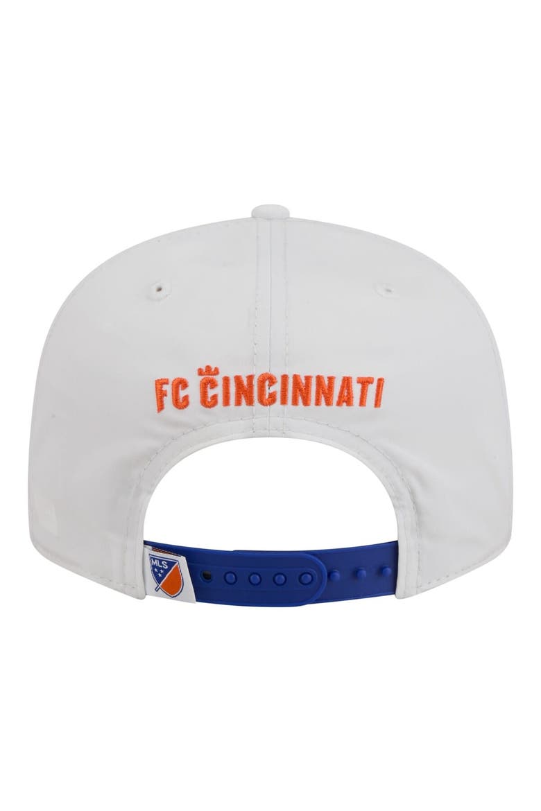 Men's New Era White FC Cincinnati 2026 Jersey Hook 9FIFTY Snapback Hat, Alternate, color, White