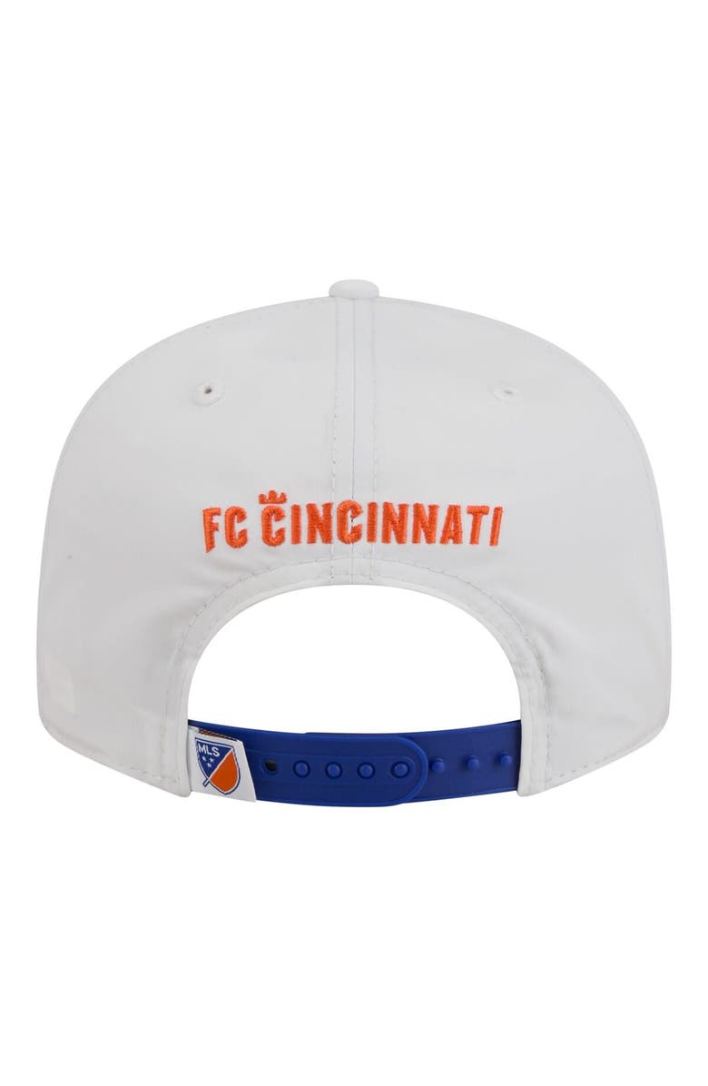 New Era Men's New Era White FC Cincinnati 2026 Jersey Hook 9FIFTY Snapback Hat, Alternate, color, White