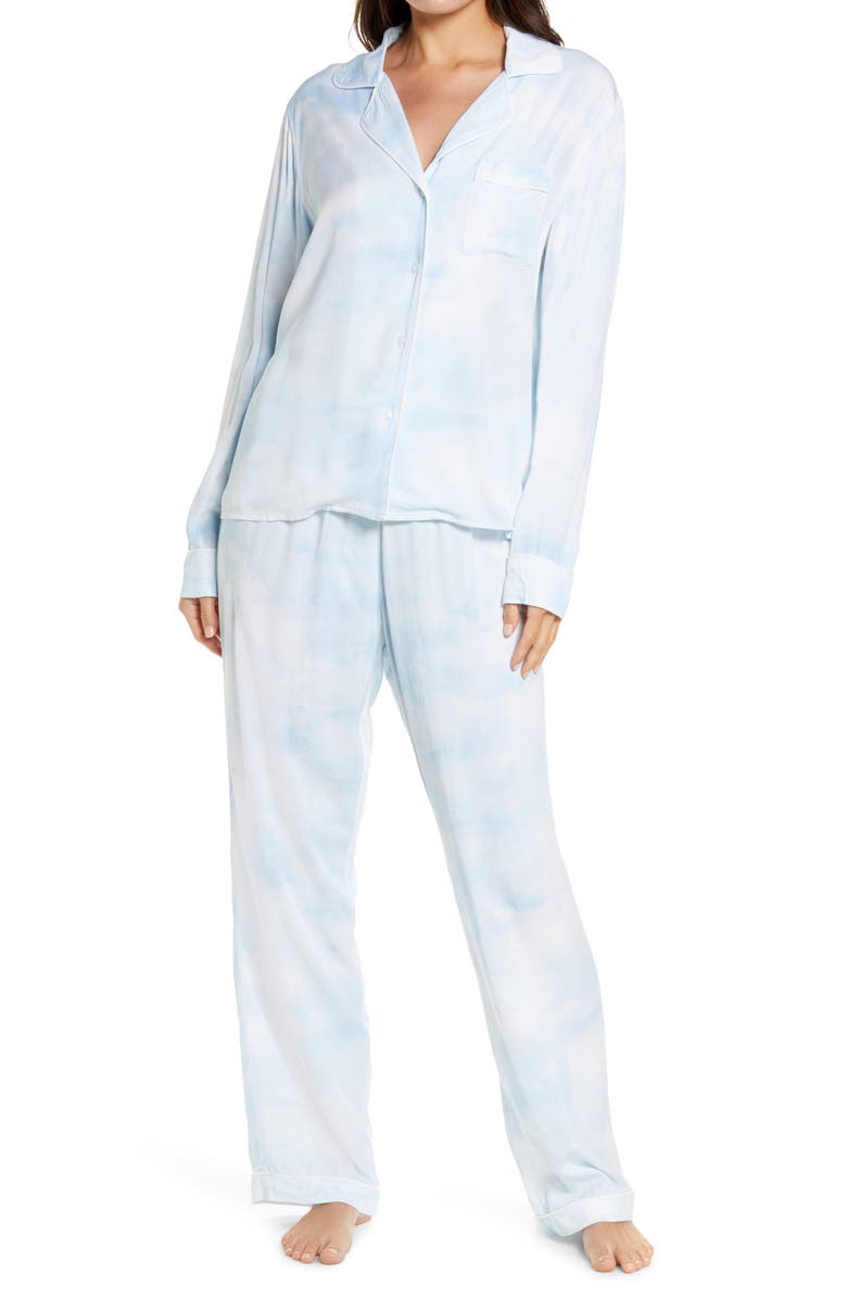 Rails Clara Cloud Print Pajamas, Main, color, 