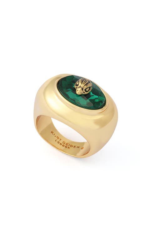 Bezel Stone Cocktail Ring