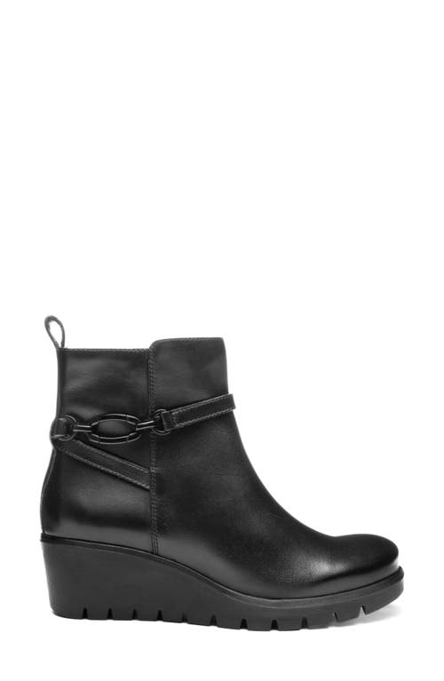 Ara Carnation Platform Wedge Bootie In Animal Print