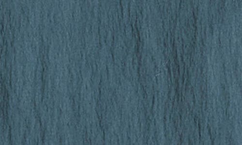 Vince Insulated Cotton Blend Button-up Shirt Jacket In Blue