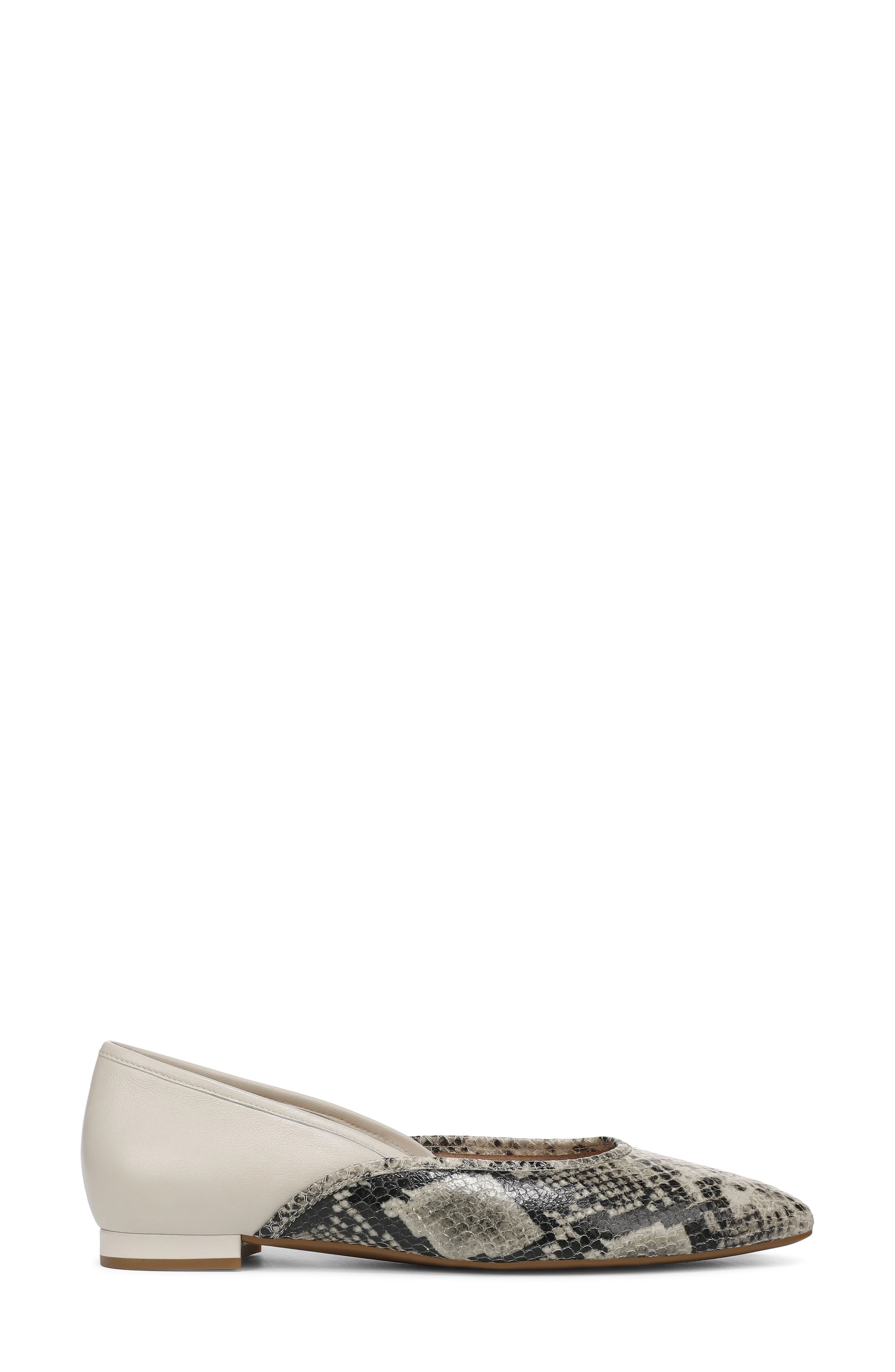Gracia Flat, Alternate, color, CREAM SNAKE