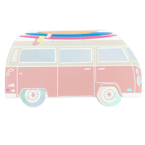Surf's Up Surf Van Large Plates