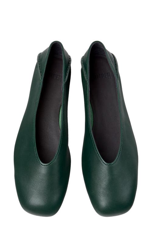 Camper Leather Panelled Ballet Flats