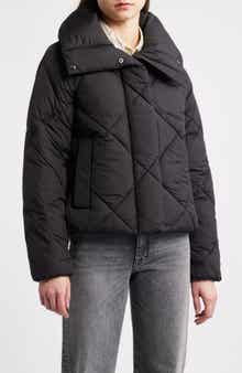 BCBG Missy Water Resistant Diamond Quilted Jacket