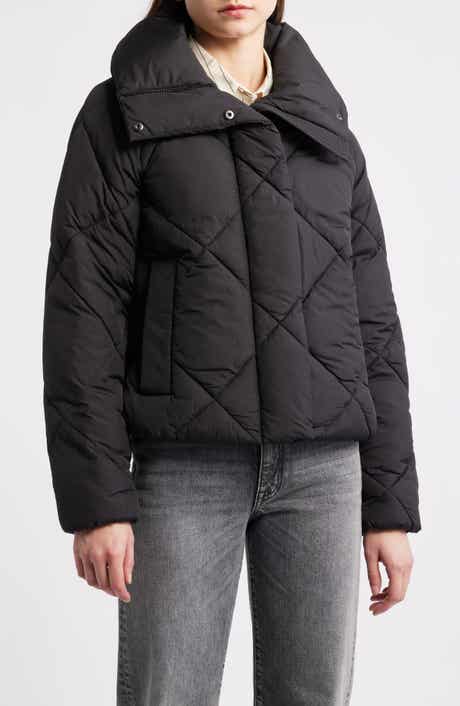 BCBG Missy Water Resistant Diamond Quilted Jacket
