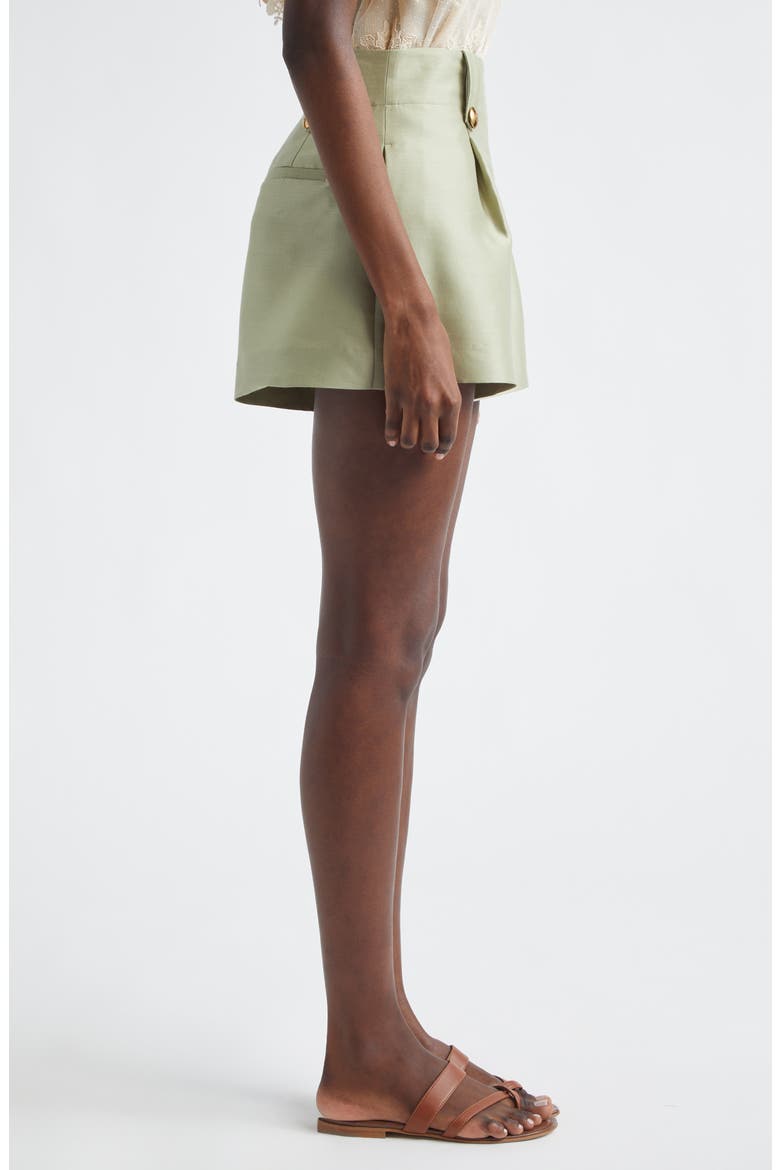 dress shorts women nearby Red Tailored High Waisted Shorts - Two Piece Sets
