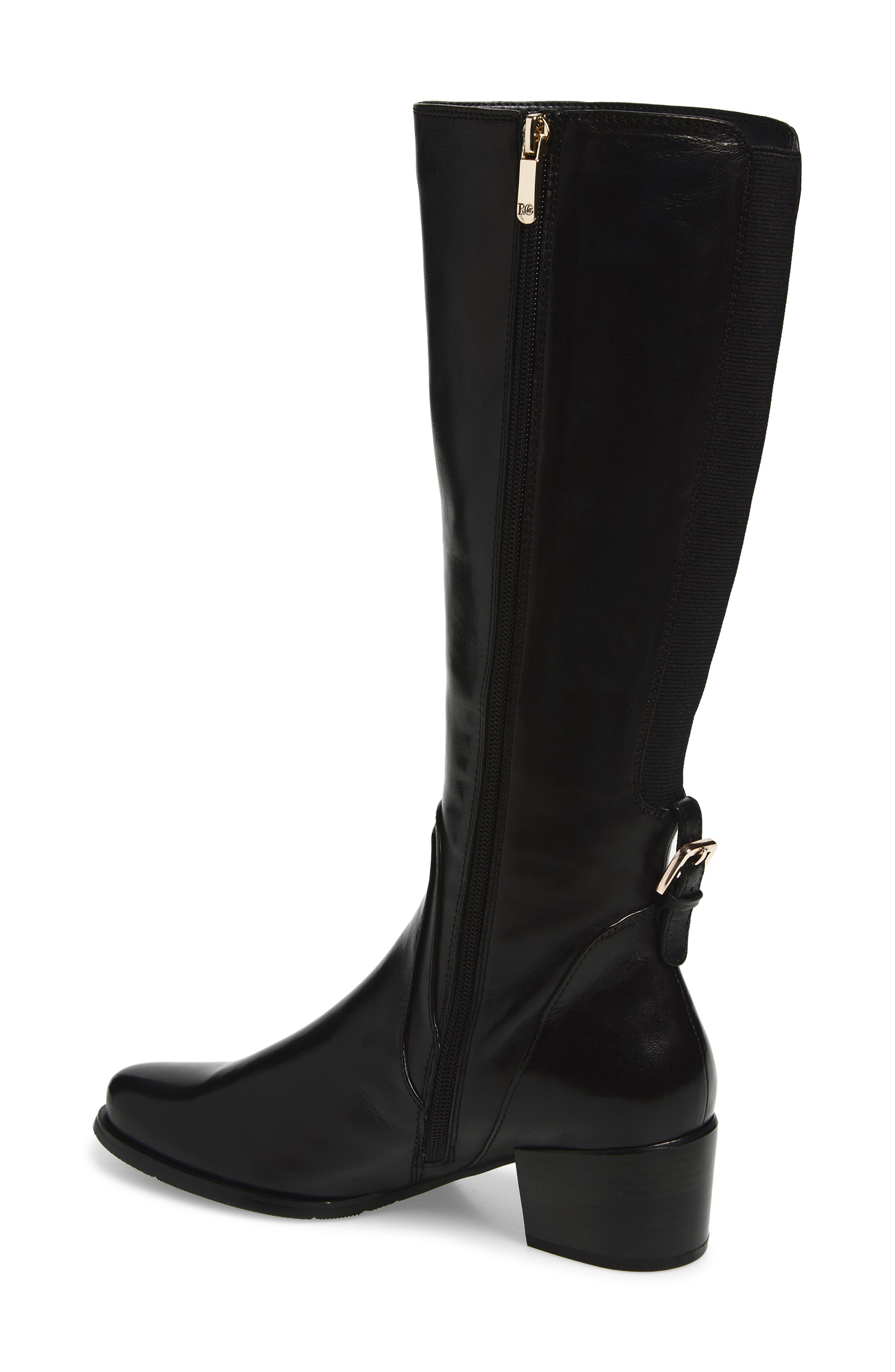 Regarde Le Ciel Jolene Knee High Boot, Alternate, color, Delice Black