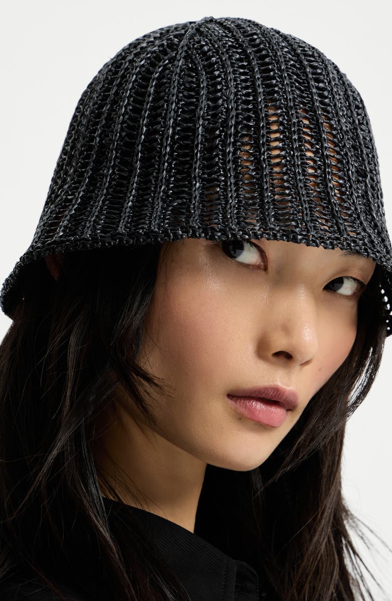 Brunello Cucinelli Bucket hat, Alternate, color, Black