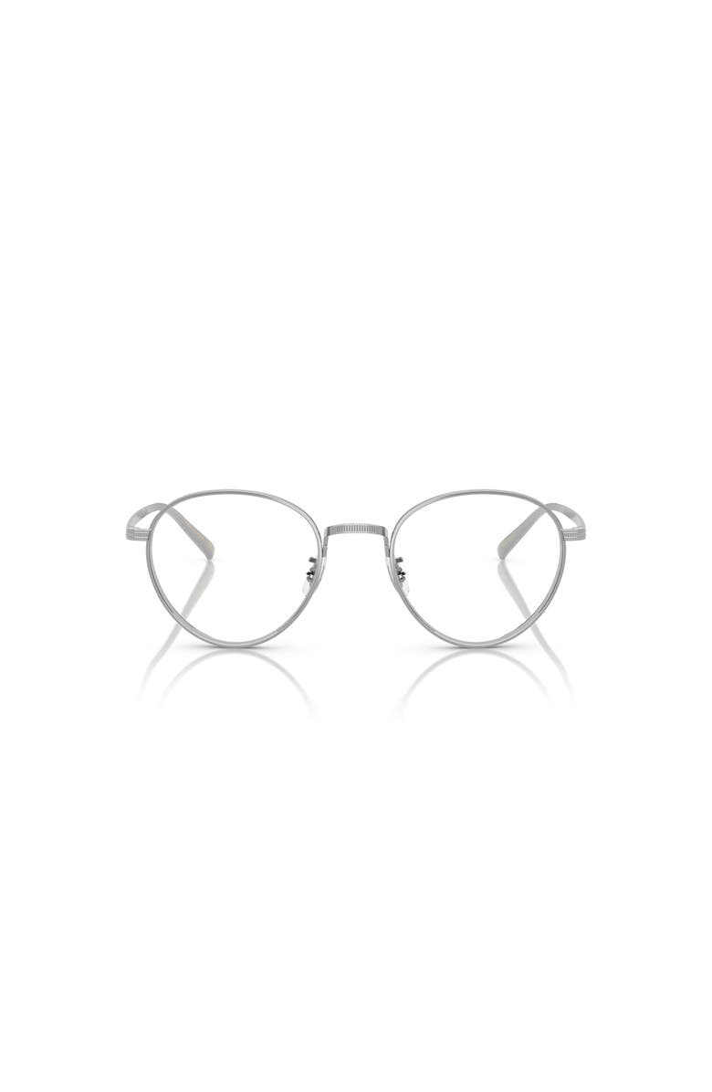 Oliver Peoples 49mm Phantos optical glasses, Alternate, color, Silver