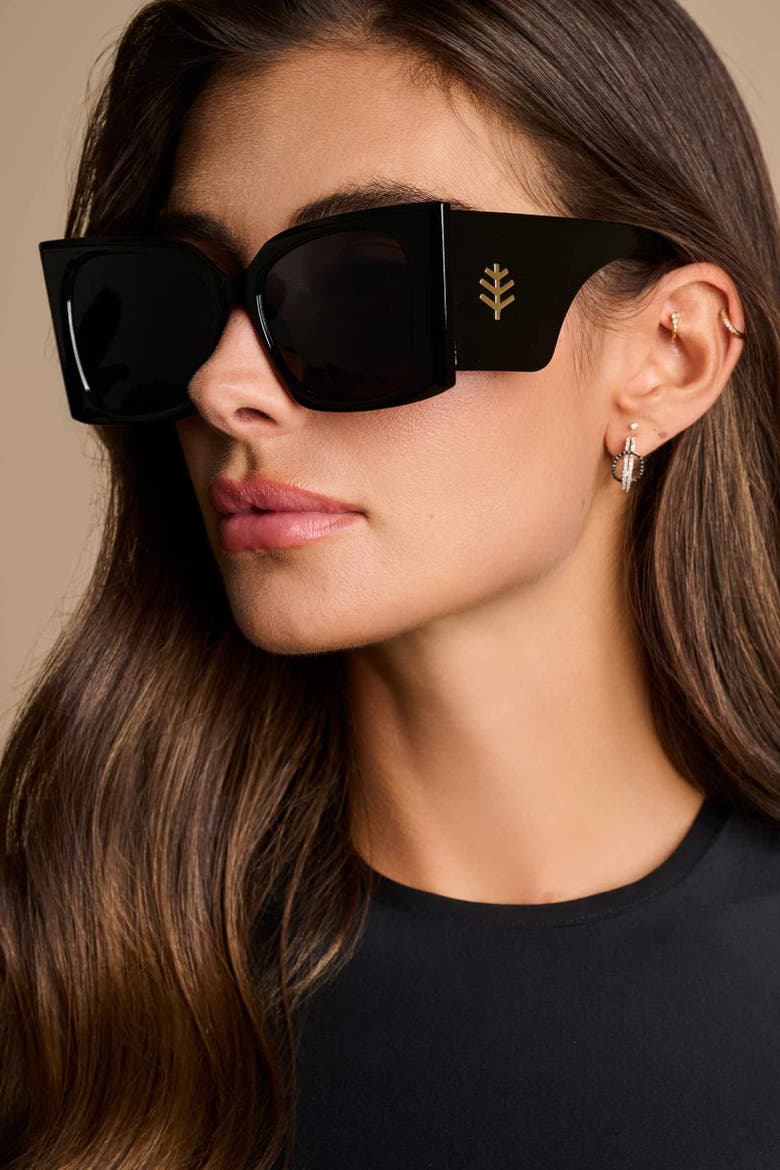 Women's Grandview Fashion Sunglasses, UPF 50+ Sun Protection, Alternate, color, Black