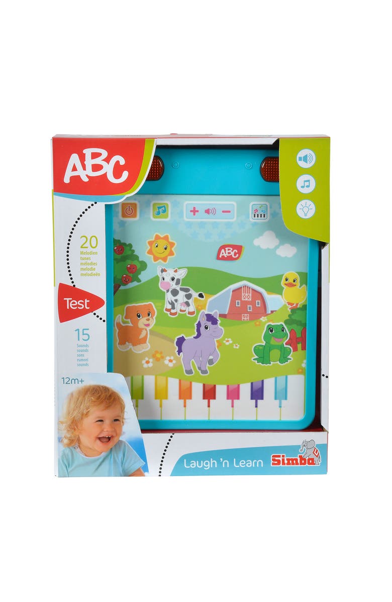 Simba Toys ABC Fun Tablet, Alternate, color, Multicolored