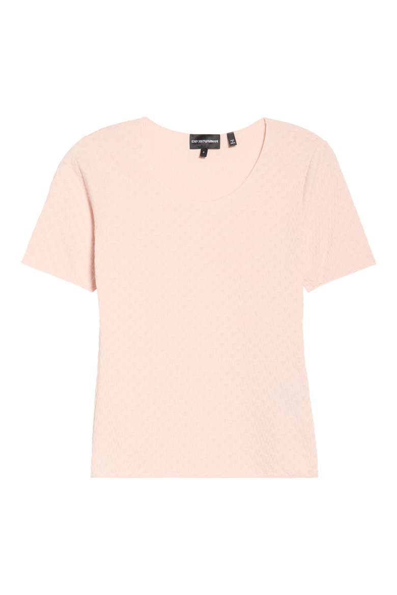 Jacquard Knit Top, Alternate, color, LIGHT PINK