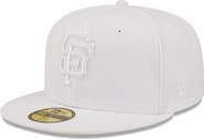 New Era Men's New Era San Francisco Giants White on White 59FIFTY Fitted Hat