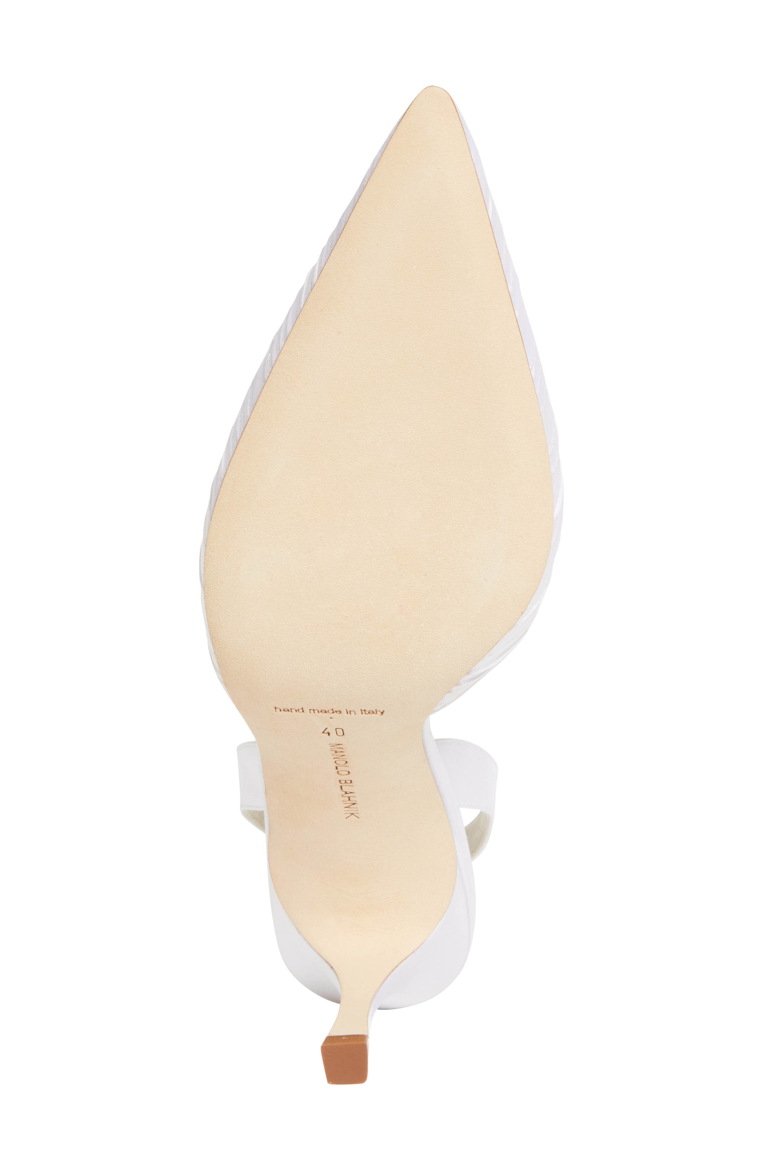 Manolo Blahnik Carolyne Slingback Pump, Alternate, color, 