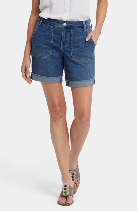 Diana Relaxed Fit Cuffed Shorts