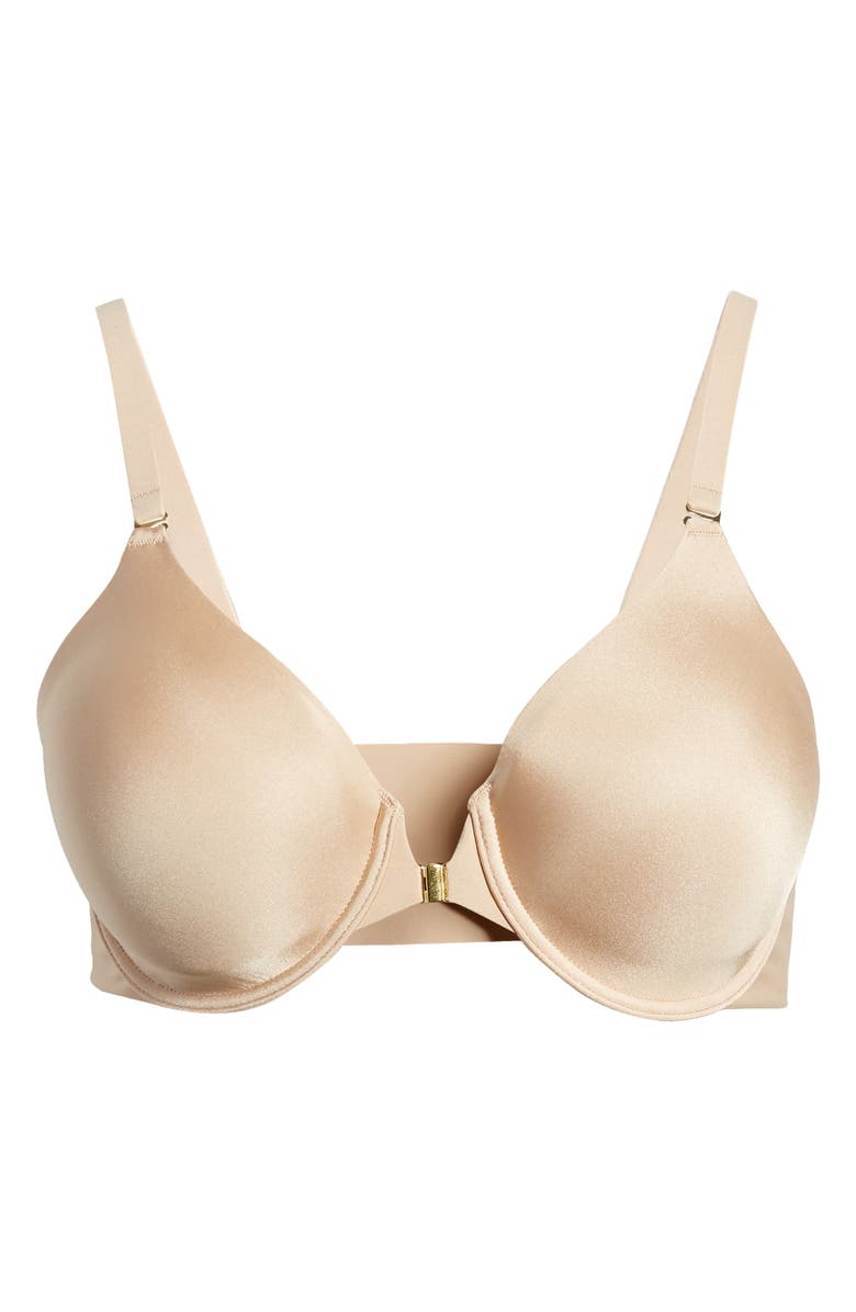 Natori Zone Front Close Full Fit Convertible Underwire Bra, Alternate, color, Caf
