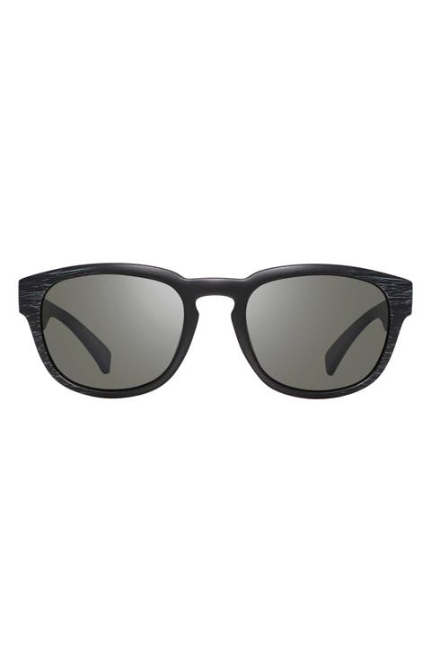 Zinger 53mm Polarized Round Sunglasses