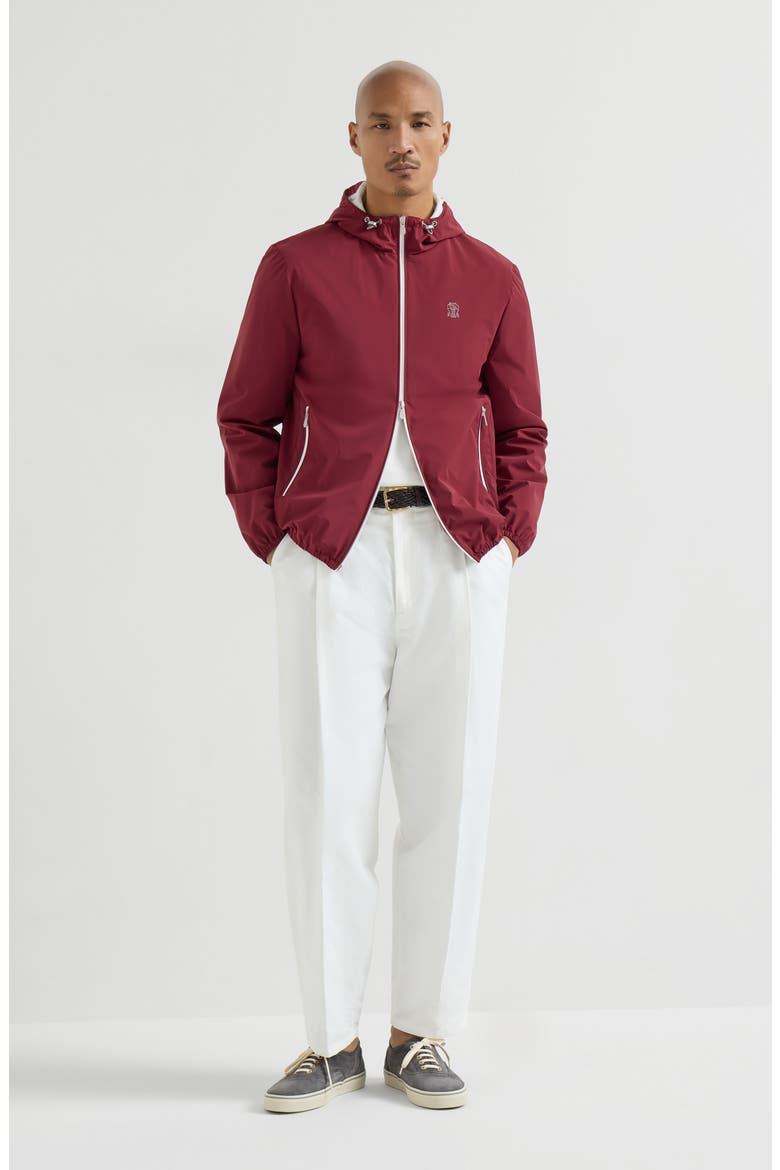 Cotton French terry sweatshirt, Alternate, color, Off-White