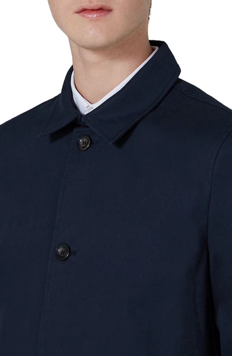 Topman Single Breasted Topcoat, Alternate, color,